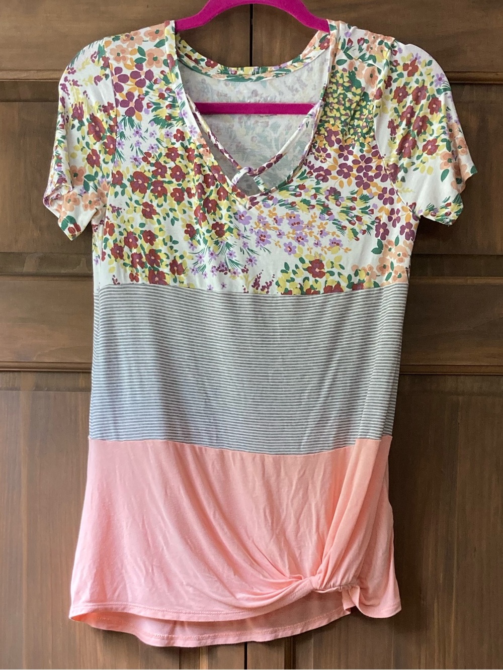 Maurices 24/7 Multi-Pattern SS Tee XS